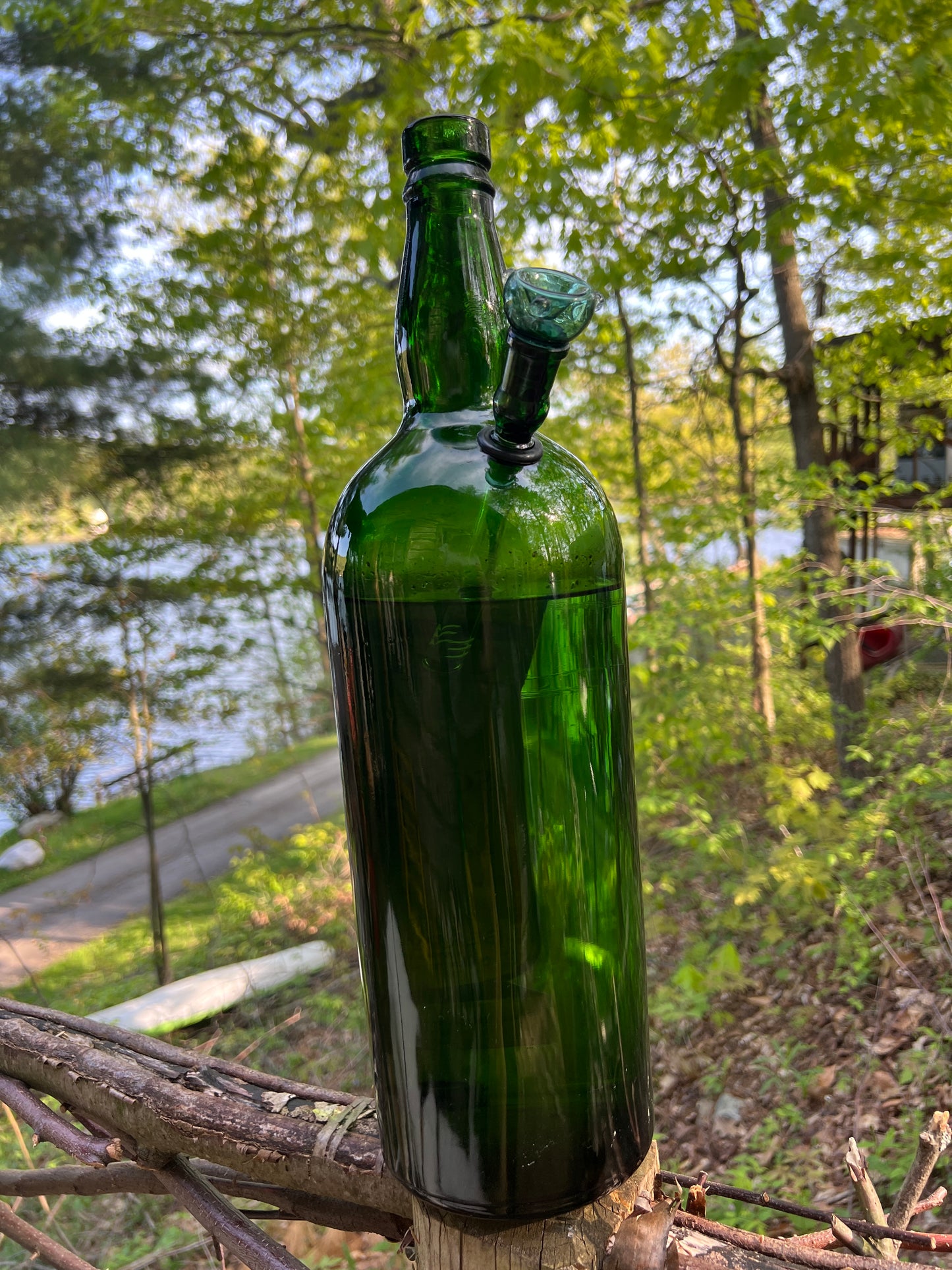 Ninteen Inch tall Cutty Sark Whiskey bottle from the 1950's Bongo