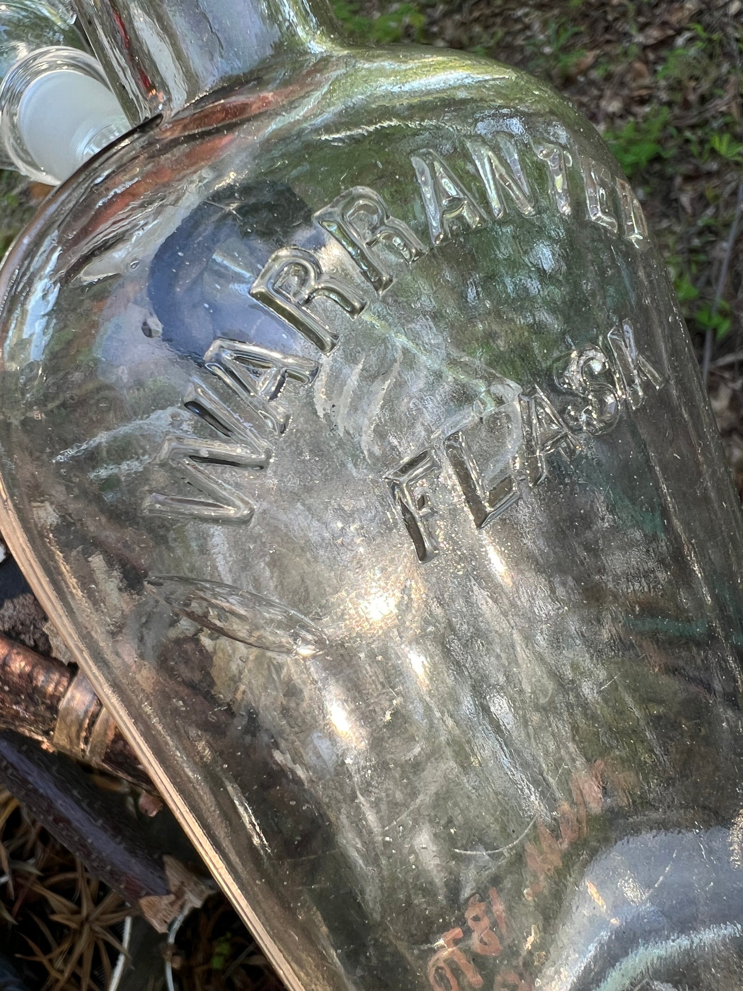validated flask perfect shape in the hand Bongo