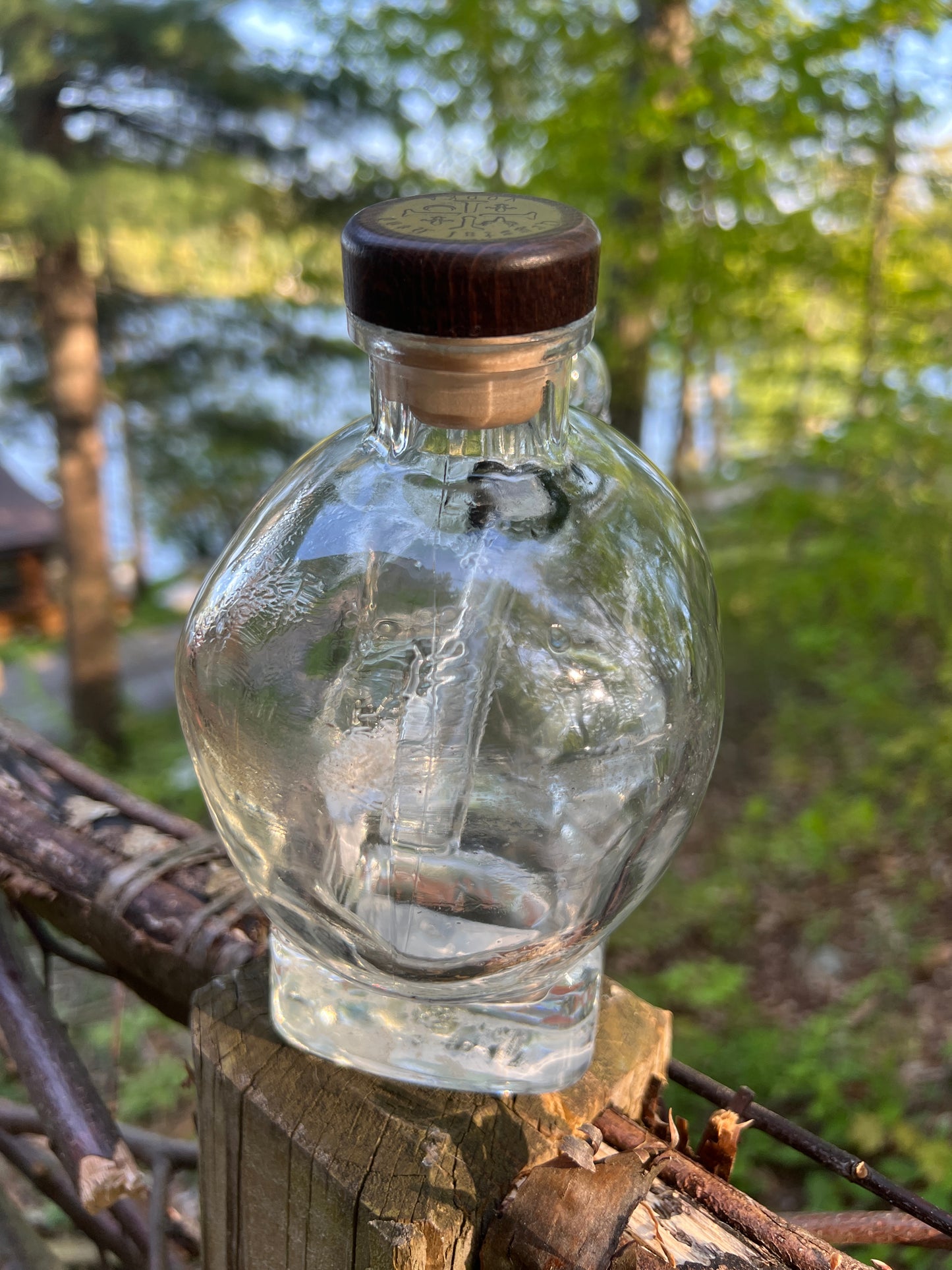 Crystal Skull Vodka Bottle Bongo!